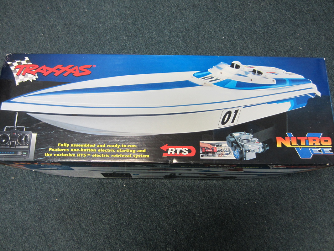 Traxxas Nitro Vee Boat for $299.95 